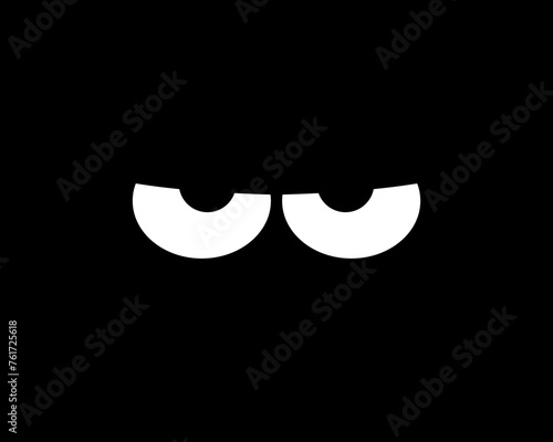 Augen Langweilig