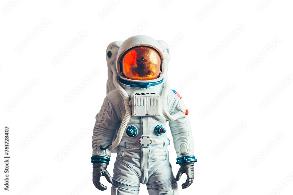 A toy astronaut