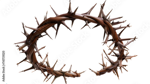 Crown of Thorns Isolated on Transparent Background