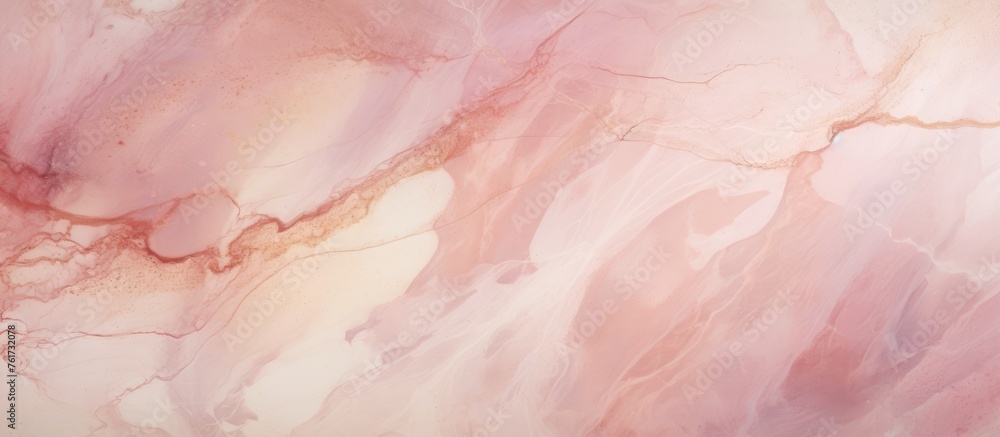 Fototapeta premium Marble Texture Background with Hand-Drawn Abstract Pattern