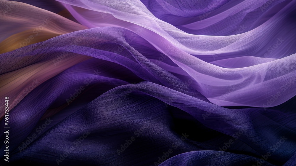 Fototapeta premium Elegant pastel silky fabric texture with smooth waves for luxury branding and fashion backgrounds