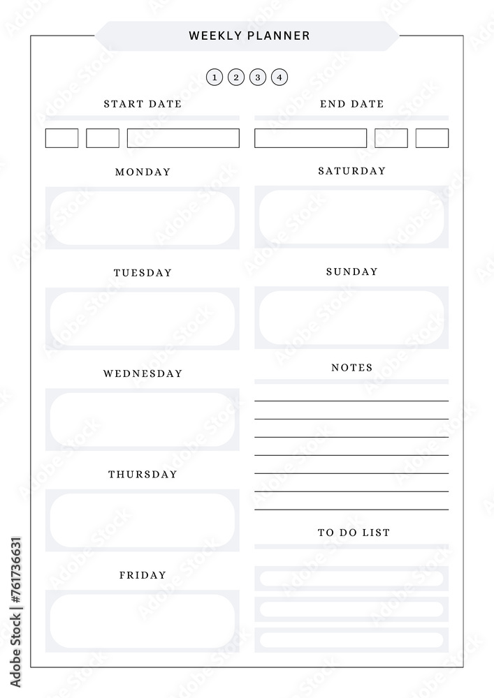 Weekly Planner Weekly Planner