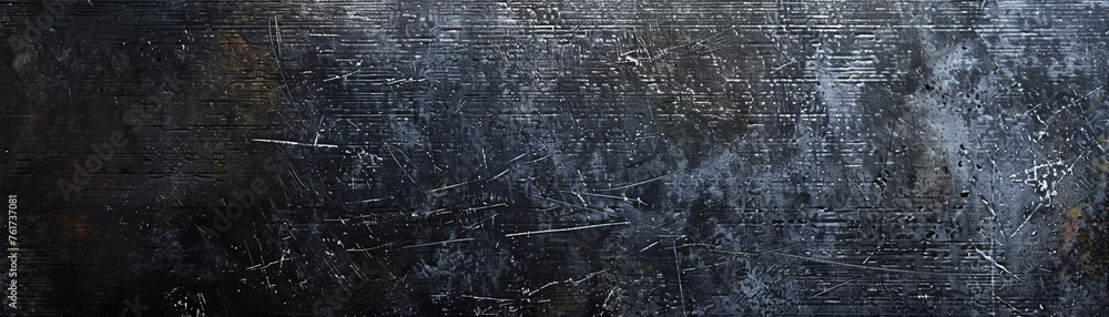 Black scratched metal texture providing a gritty and textured surface perfect for conveying an industrial and rugged feel