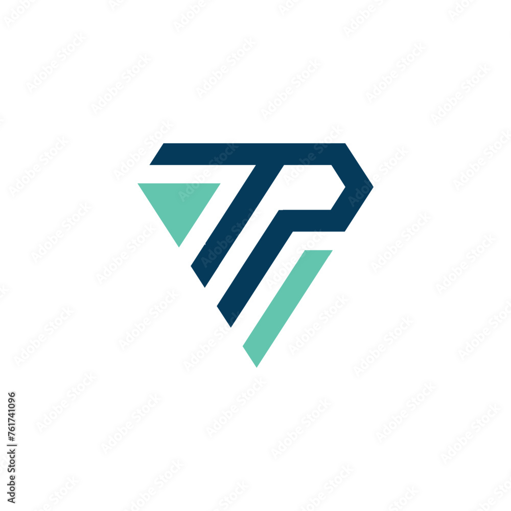 Initial Letter TPI Logo Vector Initial Letter TPI Logo Vector