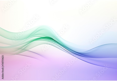 Vibrant abstract waves background illustration