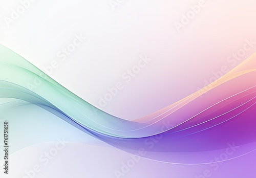 Vibrant abstract waves background illustration