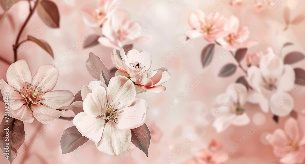 A detailed view of a single flower against a pink background, showcasing intricate details and vibrant colors.