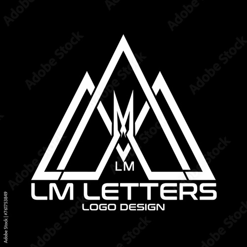 LM Letters Vector Logo Design