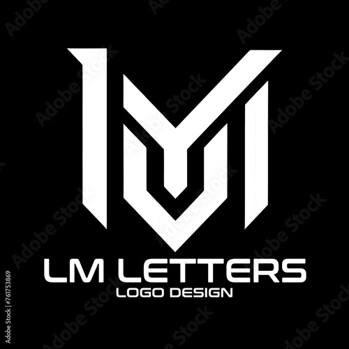 LM Letters Vector Logo Design