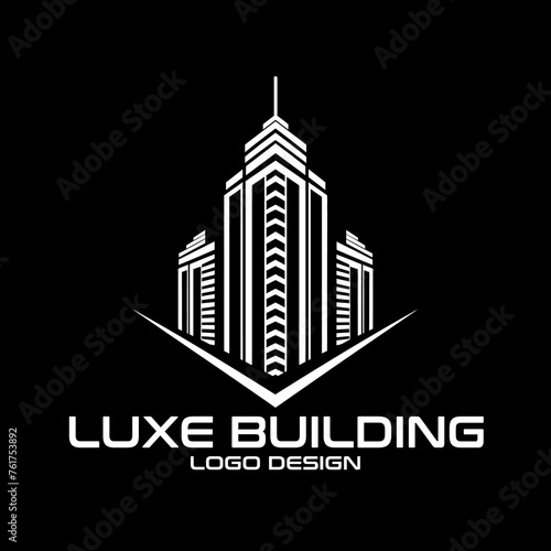 Luxe Building Vector Logo Design