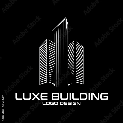 Luxe Building Vector Logo Design