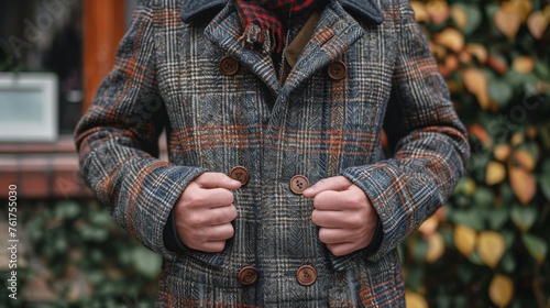 Bearded Man in Jacket