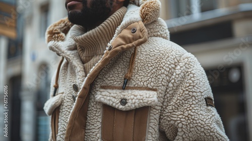 Bearded Man in Jacket