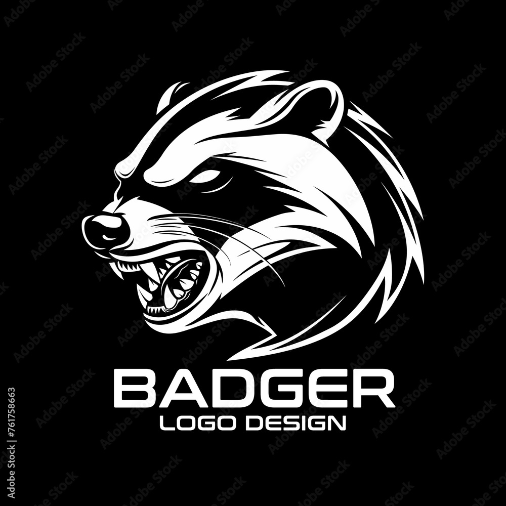 Badger Vector Logo Design