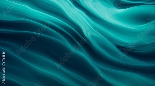Flowing serenity blue waves with a tranquil texture create an oceanic vision 
