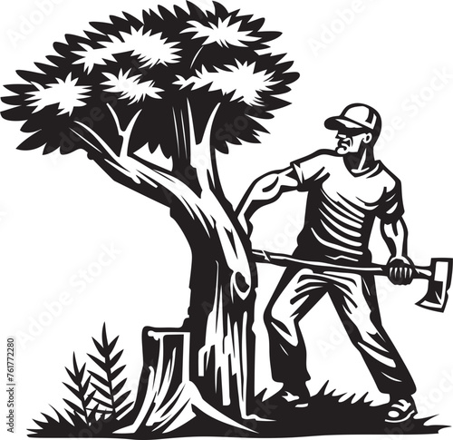 Arboreal Avenger Crest Timber Harvest Hero Mark