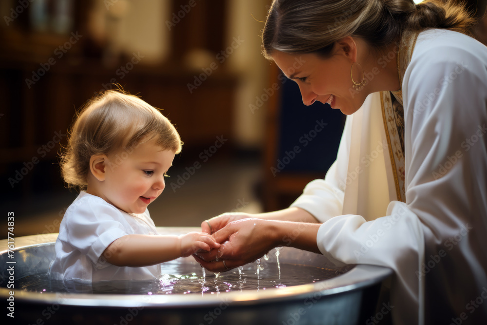 Baptism Ceremony for a Little One Baptism Ceremony for a Little One
