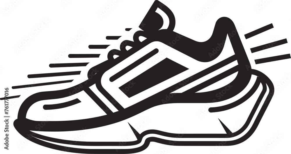 HyperGlide Vector Black Logo Design SpeedForce Futuristic Footwear Iconic Emblem HyperGlide Vector Black Logo Design SpeedForce Futuristic Footwear Iconic Emblem