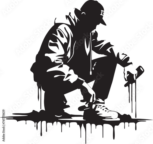 StreetStyle Maestro Black Logo Emblem TagTalent Virtuoso Vector Artist Symbol