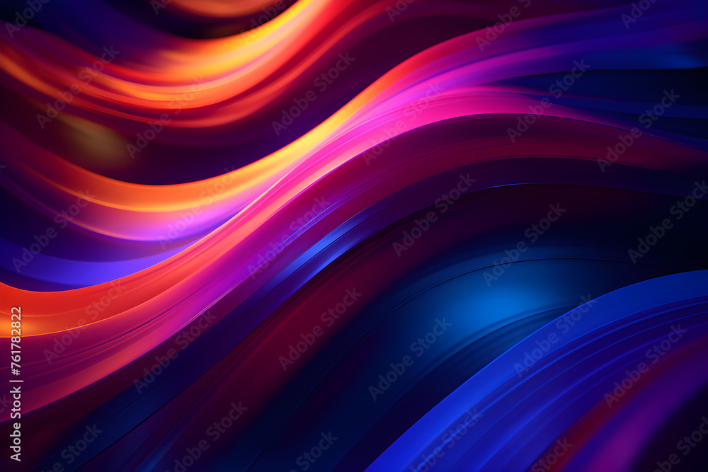 Obraz premium abstract neon texture