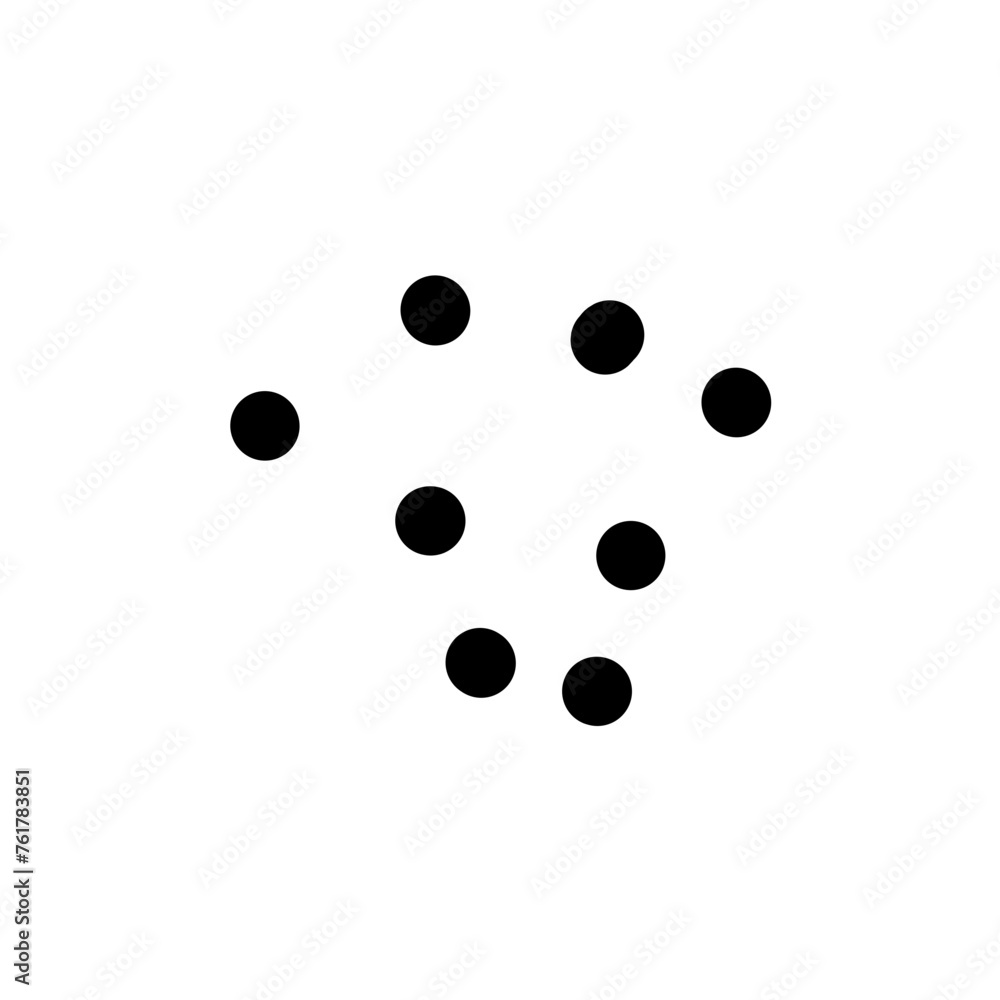 Dots abstract shapes Dots abstract shapes