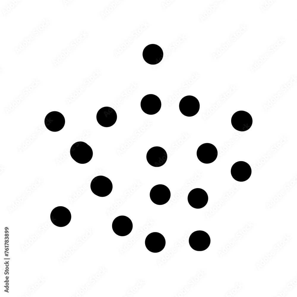 Dots abstract shapes Dots abstract shapes
