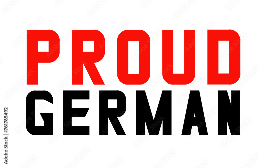 Proud German