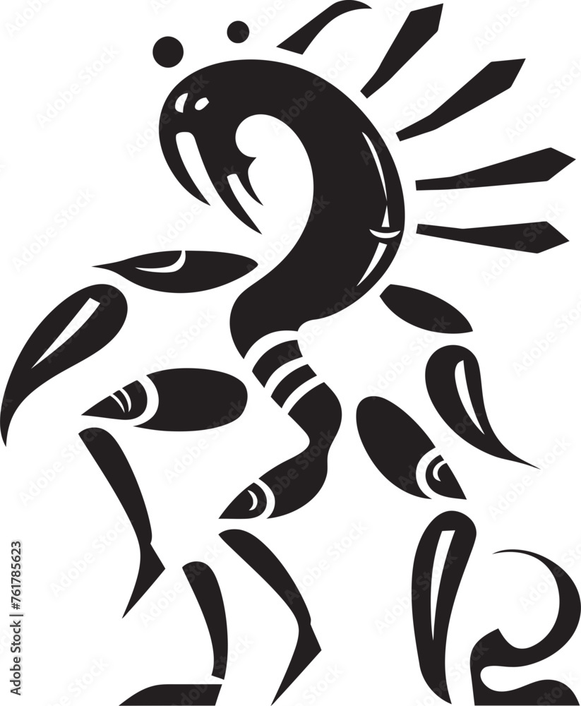 Kokopellis Song Vector Emblem of Kokopelli in Black Desert Ditties Hand Drawn Kokopelli Symbol in Black Vector Kokopellis Song Vector Emblem of Kokopelli in Black Desert Ditties Hand Drawn Kokopelli Symbol in Black Vector