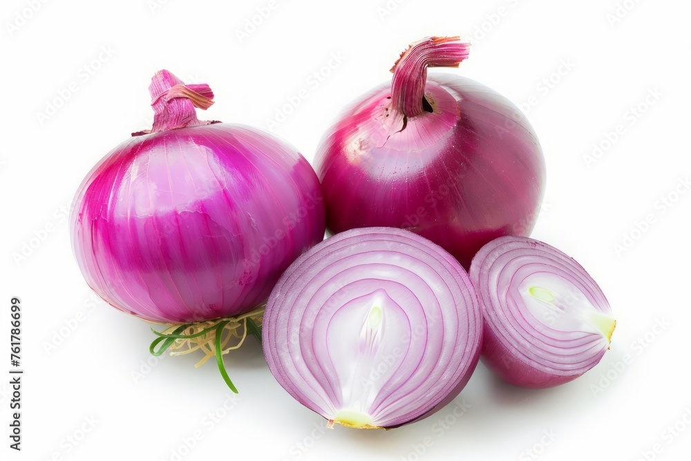 red onion isolated on white background red onion isolated on white background