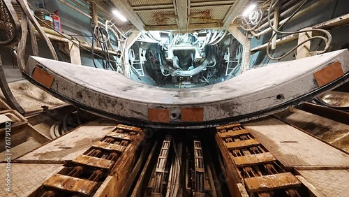 segment erector for a TBM (Tunnel Boring Machine) photo