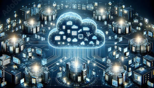 Cloud storage solutions, unlimited storage capacity, data redundancy, and automated backup.