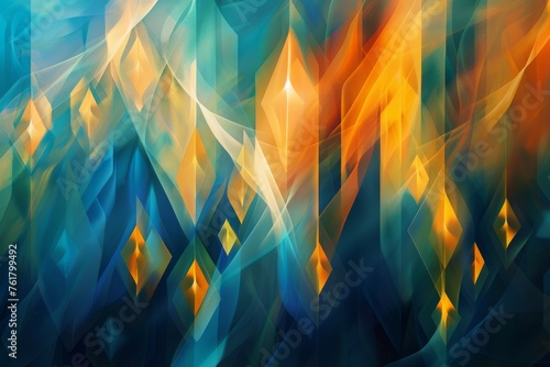 abstract background for jewish american heritage month (Jahm)