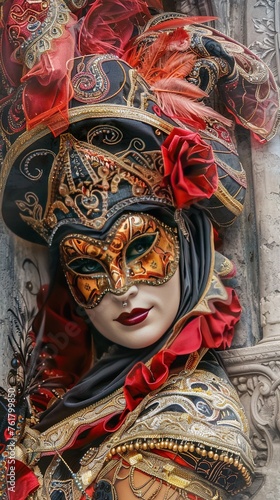 Venetian Joy at Carnival.