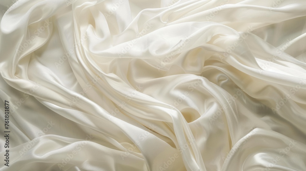 a close up of a white cloth with a lot of white fabric on top of it and a lot of white fabric on the bottom of it. a close up of a white cloth with a lot of white fabric on top of it and a lot of white fabric on the bottom of it.