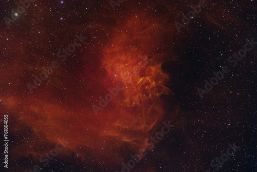 Fototapeta Naklejka Na Ścianę i Meble -  IC405-Flaming Star Nebula
