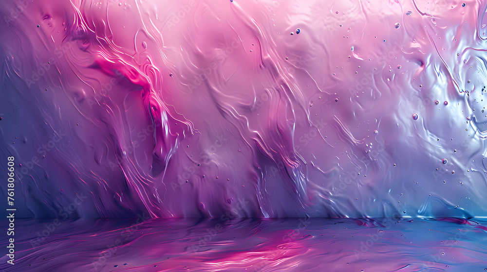 realistic plaster wall with painted ethereal liquid texture - pink, iridescent, chromatic aberration, beautiful, reflective, neon, fortnite, enticing realistic plaster wall with painted ethereal liquid texture - pink, iridescent, chromatic aberration, beautiful, reflective, neon, fortnite, enticing