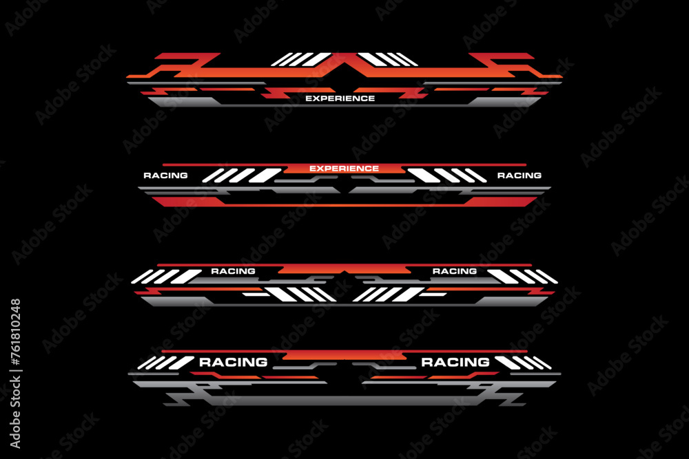 Abstract shape decorative car stickers stripe vinyl decal templates Abstract shape decorative car stickers stripe vinyl decal templates
