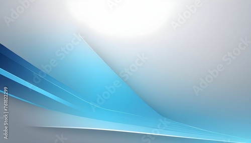Blue futuristic technology sleek background with gradient lines created with generative ai
