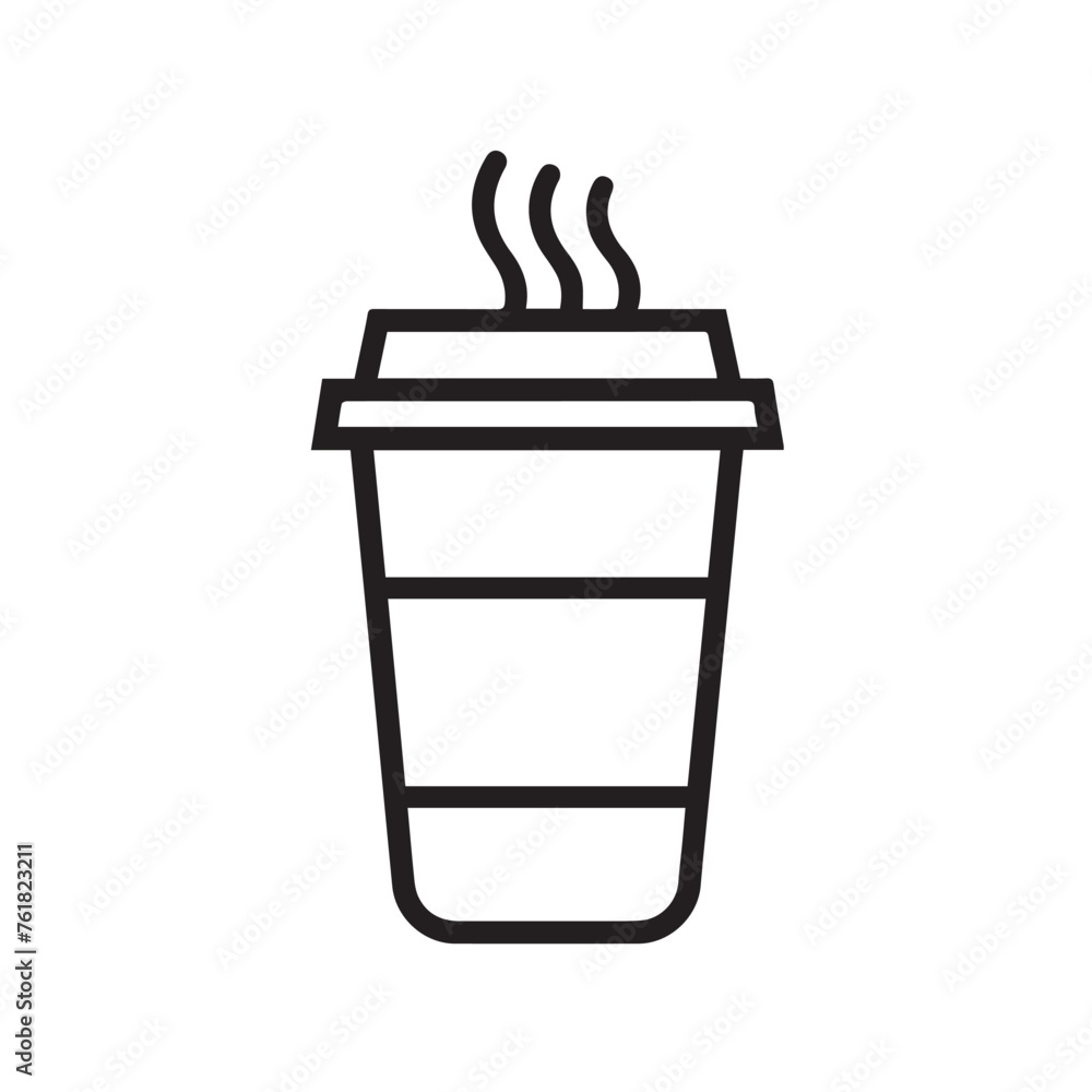 illustration of a cup of coffee illustration of a cup of coffee