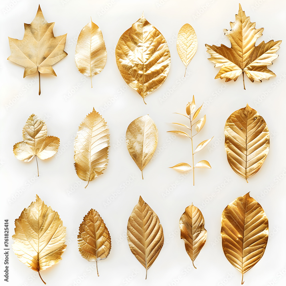 collection of autumn leaves collection of autumn leaves