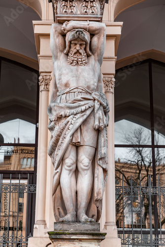 The Museum Five Continents located on Maximilianstrasse, Munich, Germany photo