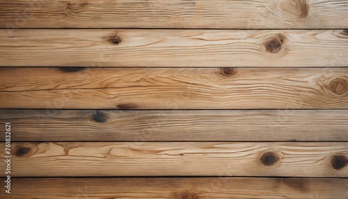 texture of the pale orange wall made of knotty sanded wooden boards as a retro natural background