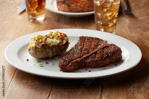 T-bone and Loaded Potato