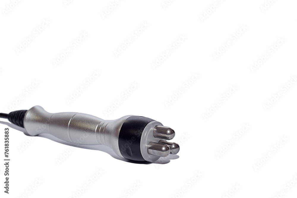 Nozzles for cosmetology procedures isolated on a white background Nozzles for cosmetology procedures isolated on a white background