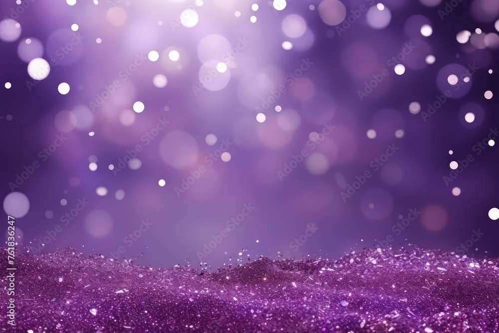 Purple Glitter Background, Violet Sparkle Banner, Shiny Glittering Dust Pattern, Luxury Purple Mockup Purple Glitter Background, Violet Sparkle Banner, Shiny Glittering Dust Pattern, Luxury Purple Mockup