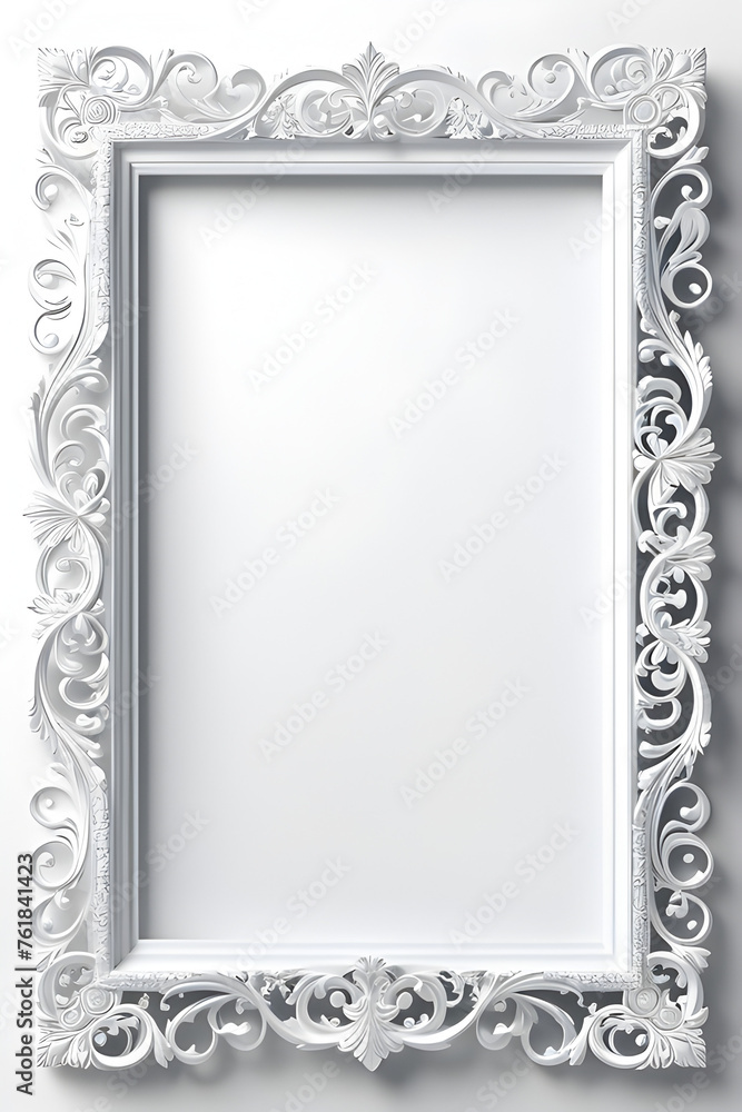 Luxury Border Frame With Copy Space Area Luxury Border Frame With Copy Space Area