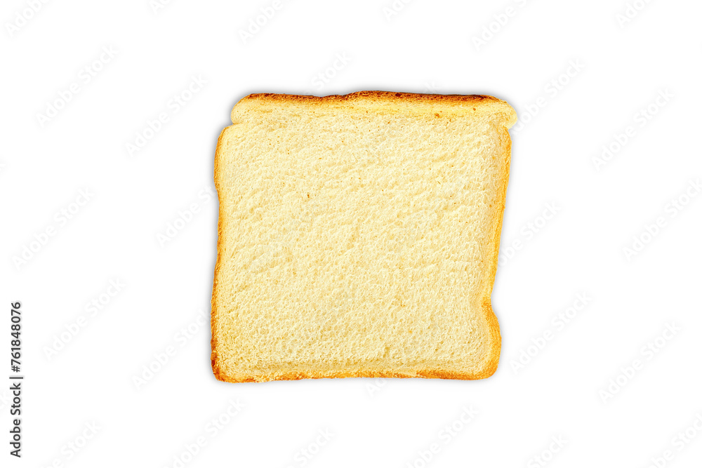 Fototapeta premium sliced wheat bread in cutout transparent background,png format