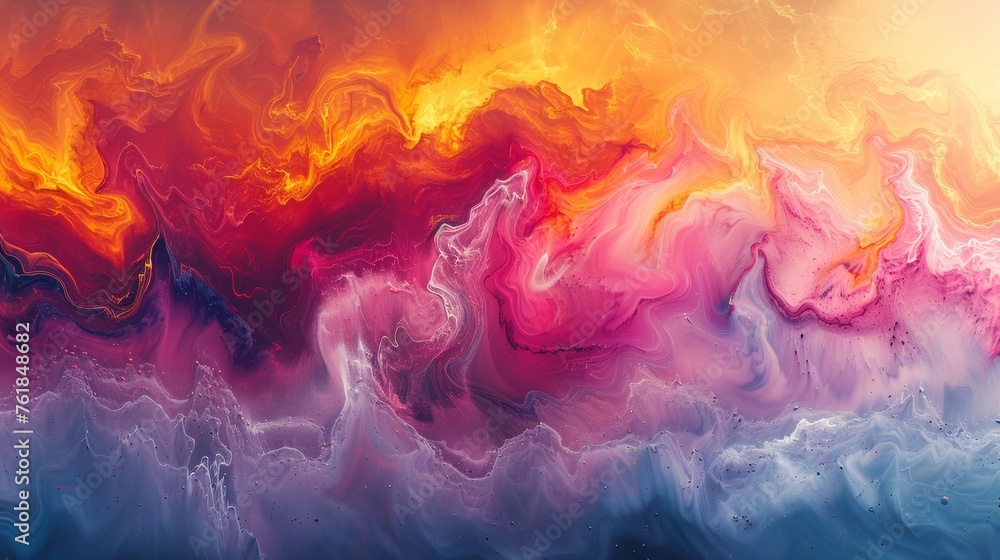 Abstract colorful fluid art Abstract colorful fluid art