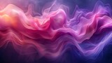 Abstract colorful smoke wave background