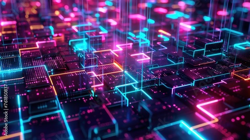 Cybernetic Cubes Visualizing the Decentralized Frontier